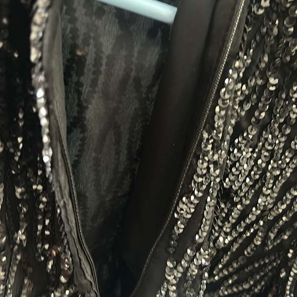 Golden Girls-2 Vintage Stenay Silk Sequence Ritzy Dresses Silk Cocktail attire - Picture 4 of 16